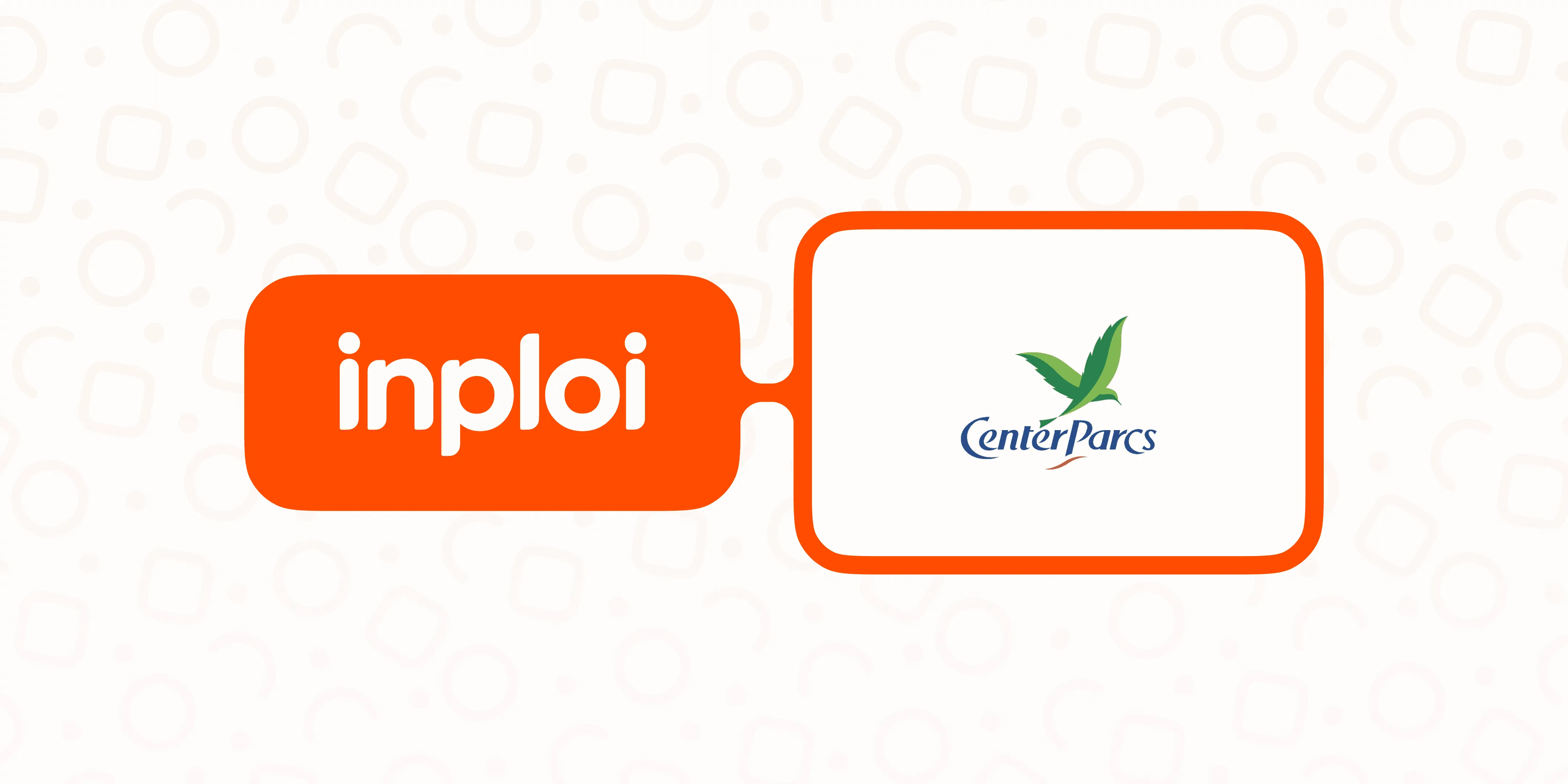 The inploi and Center Parcs logos side by side.