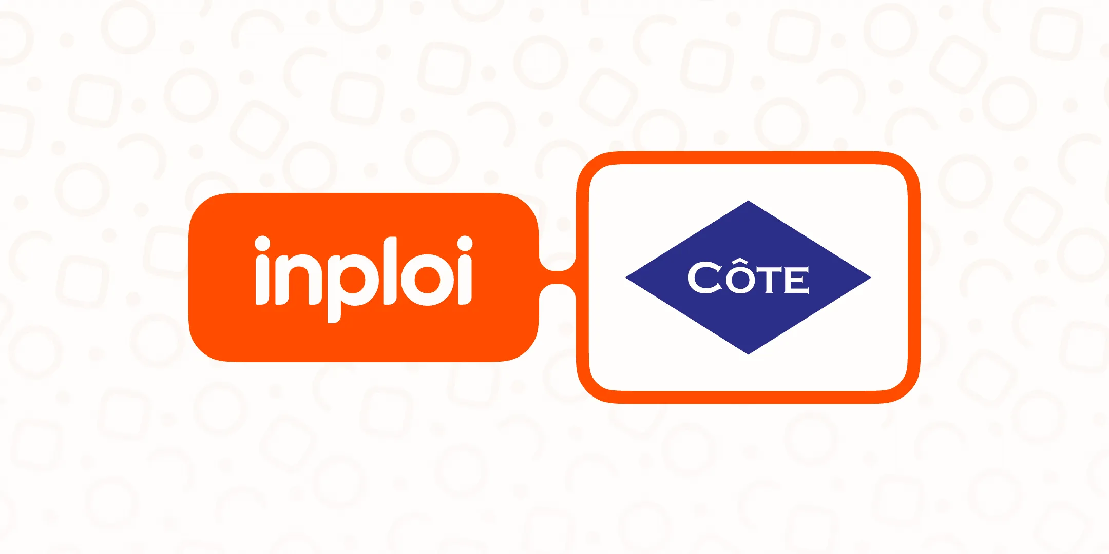 The inploi and Côte logos side by side.