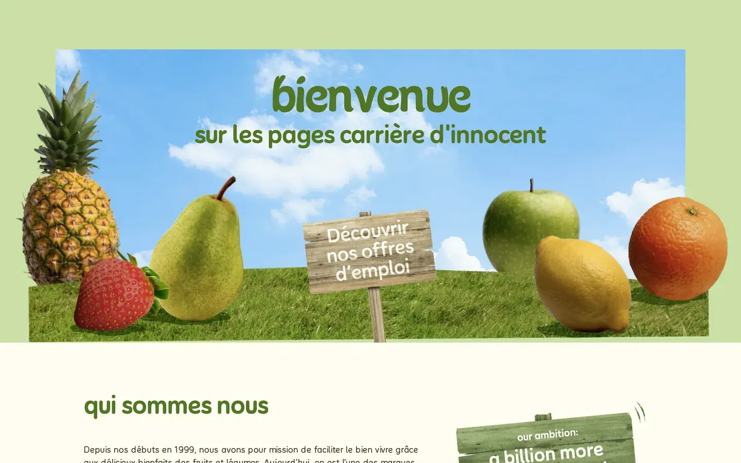 innocent careers site, captured from its public website